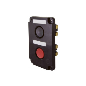 ПКЕ 112-2 У3, красная и черная кнопки, IP40 TDM (кр.5шт) [SQ0742-0012]