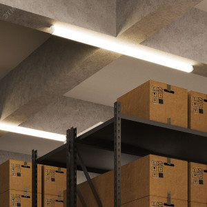 Светильник светодиодный Ultracompact 45Вт 4000К IP65 4500лм 1500х40х30мм ДСП линейный матов. рассеив. 143426245