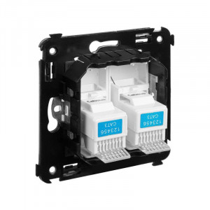 Avanti Розетка телефонная в стену двойная, 