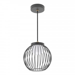 Светильник LGD-PEARL-HANG-7W Warm3000 (GR, 164 deg, 230V) 030004, Подвесной светильник 7Вт, серый алюминиевый корпус, рассеиватель из ударопрочного поликарбоната. Цвет ТЕПЛЫЙ БЕЛЫЙ 3000K, св.поток 540лм, CRI(Ra)>80, рассеянный свет. Размер Ф220x1000мм, IP65. Питание AC230V, 7Вт, встроенный драйвер.