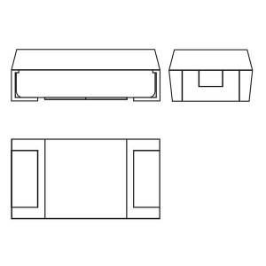 TCP1A105M8R, Танталовые конденсаторы - твердые, для поверхностного монтажа 0805 1uF 10V 20%