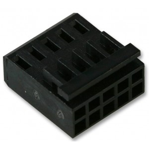 926476-6, Кожух разъема  RCP 12 контакт(ов) 2.54мм обжим кабеля пакет