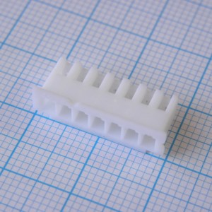 I-DS1069-SCW007, Корпус разъема, розетка на кабель, шаг 2,5мм, однорядный на 7 контактов, требуются контакты T-DS1069-SC600