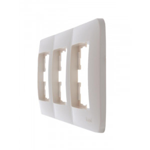 Рамка 3-м Karina Life горизонт. крем. 708-0300-148