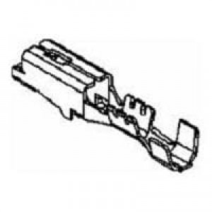 15484100-L, Автомобильные разъемы TERM M/P 280 F AU PLTD UNSLD