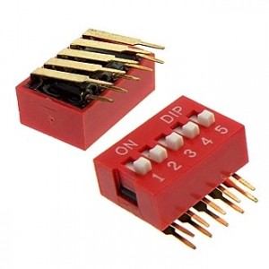 DA05R, DIP переключатель DA05R