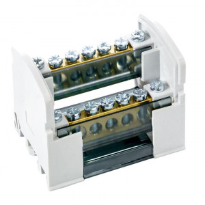 Шина нулевая в корпусе 2х7 sn0-2x7