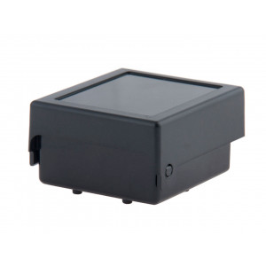 GH001B, Корпус из прочного пластика, черный, с откидной крышкой