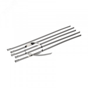 Хомут стальной 4.6х400 (уп.50шт) 07-0408