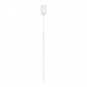 Светильник SP-UMBRA-HANG-V-L600-10W Warm3000 (WH, 120 deg, 230V) 036949, Декоративный подвесной светильник. Мощность 10 Вт, св. поток 410 лм, 40 лм/Вт, теплый 3000 K, CRI>90, угол 120°, напряжение питания 230 В. Белый корпус из алюминия и металла, экран из силикона, степень защиты IP20. Размер: длина 590 мм, диаметр 16 мм, габ