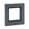 1 - местная рамка, IP44, графит, пластик Эпика EKF UP1-FPG-01-44