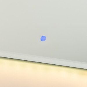 Диммер SR-PRIME-MIRROR-S29x26-BK (12-24V, 48-96W, TOUCH) 046146, Накладной сенсорный диммер для лент 12-24 В для зеркал. Цвет - черный. Питание/рабочее напряжение DC 12-24 В, максимальный ток 4 A на канал, 1 канал, максимальная мощность 48-96 Вт. Диммирование при длительном нажатии рукой, короткое нажатие - «вкл»/«выкл