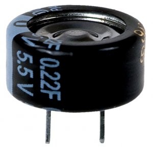 EECF5R5U224, Ионистор 0,22F 5.5V 85°C 5mm 13x7.5