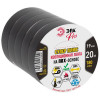 Изолента PRO PRO180BLACK ПВХ Супер Плюс 19мм х 20м 180 мкм черная Б0027915
