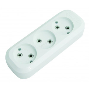 Колодка удлинителя 3-м без заземл. MGP121