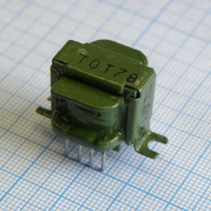 ТОТ-78, 0.25Вт;  Uвх. 17В*2;  коэф.транс. 0,24