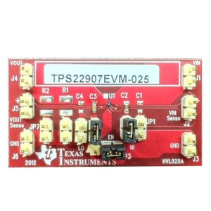 TPS22907EVM-025, Средства разработки интегральных схем (ИС) управления питанием TPS22907EVM-025