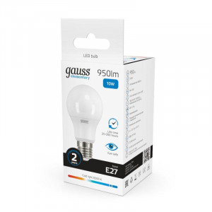 Лампа светодиодная Elementary 10Вт A60 грушевидная 6500К холод. бел. E27 950лм 23230