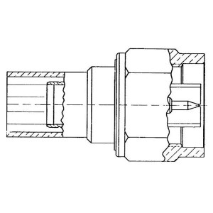 082-340-1054, РЧ соединители / Коаксиальные соединители N-Type Strg Crimp Plug