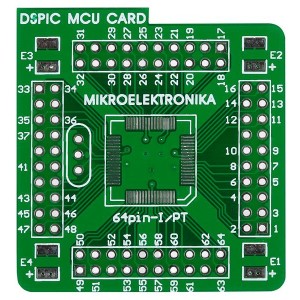 MIKROE-211, Дочерние и отладочные платы dsPICMCUcard2 empty PCB