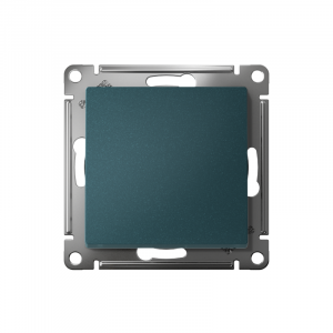 Переключатель проходной 1-кл. СП AtlasDesign 10А IP20 (сх. 6) 10AX механизм изумруд SE ATN000861
