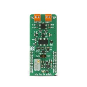 MIKROE-2890, Средства разработки интегральных схем (ИС) преобразования данных Hz to V click