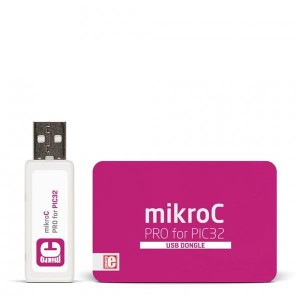 MIKROE-738, Программное обеспечение для разработки mikroC PRO for PIC32 (USB Dongle)