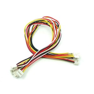 110990040, Принадлежности Seeed Studio  Grove - Universal 4 Pin Buckled 30cm Cable (5 PCs Pack)