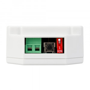 Диммер SMART-D5-DIM-IN (230V, 1A, TRIAC, 2.4G) 025038, TRIAC диммер, предназначенный для установки в подрозетник. Управляется пультами и панелями серии SMART. Питание 100-240VAC, макс.ток 1А. Габариты: 52x52x26 мм.