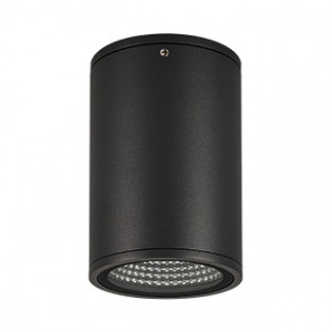 Светильник LGD-FORMA-SURFACE-R90-12W Day4000 (WH, 44 deg, 230V) 037259, Накладной светильник 12Вт, белый алюминиевый корпус, оптическое закаленное стекло. Цвет ДНЕВНОЙ 4000K, св.поток 790лм, CRI(Ra)>80, угол 44°. Размер Ф90x137мм. IP54. Питание AC230V, 12Вт, встроенный драйвер 30-42 В, 300 мА.