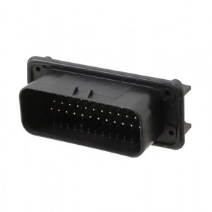 776163-1, Разъем прямоугольный 35 контактов шаг 4мм угловой монтаж в отверстие