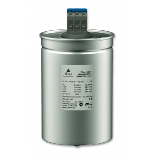 B25667C6167A375, 690В, 25КВАр, 3х55.7 мкФ, PhaseCap Premium