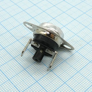 KSD301T-10A 100С 250В 10А, термостат, LBVL нормально замкнутые с кнопкой (ручной сброс)