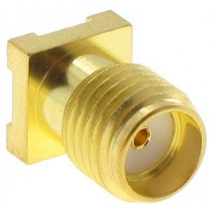 73251-1352, РЧ соединители / Коаксиальные соединители SMA VERT PCB SMT