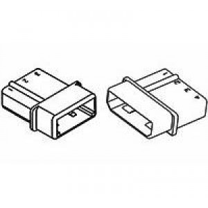 794012-1, Штыревые и гнездовые соединители LOCKING 2C HOUSNG