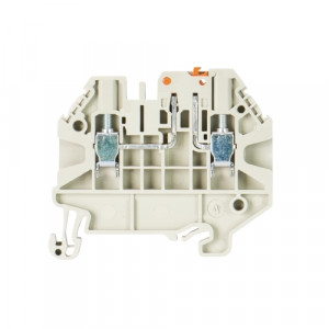 Клемма с размыкателем WT 2,5 TKM P, Клемма с ножевым размыкателем, тип фиксации провода: винтовой, номинальное сечение: 2,5 мм кв., 20A, 500V, ширина: 5 мм, цвет: серый, тип монтажа: DIN35