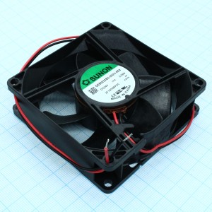 GE80252B3-000U-AE9, Вентилятор 24В 80x25 90м3/час 44,5дБ защита IP68