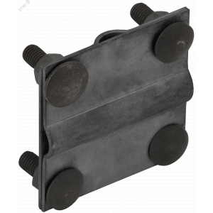 Зажим крестообразный полоса/пруток-полоса/пруток 40/12мм оцинкованная сталь TD IEK ZCC13-13-1-12-40