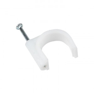 Скоба крепежная круглая (20мм.) (50шт.) PROxima plcn-sr-20