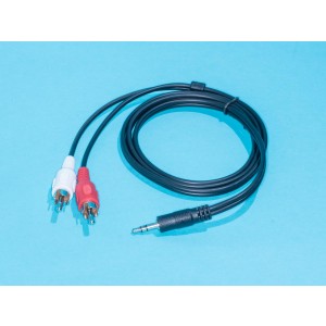 AUD3.5-2RPC-1, Кабель аудио - 3,5мм(п) - 2 RCA(п)(тюльпан), 1,0 м