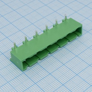 2EDGRC-7.5-06P-14-00A(H), Разъемный клеммный блок на плату, 6 контактов. Серия 2EDGRC-7.5