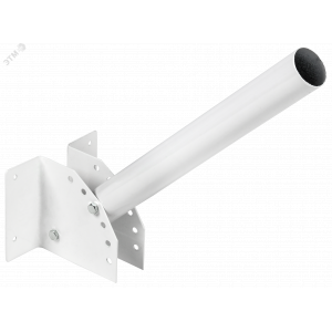 Кронштейн КР-4 D=48 L=500 настен. рег. угол белый LDKU0D-CR-48-0500-33-K01