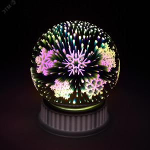 Светодиодная новогодняя фигура ENGDS-15 Снежинки 6 LED Б0051951