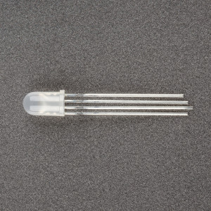 Светодиод ARL-5613RGBW/4C 010615, Поставка под заказ от 5000 шт. Выводной круглый светодиод, d=5 мм, белая матовая линза. Цвет свечения RGB: красный (640 нм), зеленый (525 нм), синий (465 нм). Угол излучения 60°. Сила света Iv=800-1500 при If=20 мА. VF=1.9-2.5 В (красный). VF=2.9-3.5 В (з