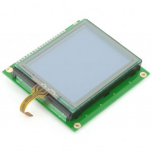 MIKROE-240, Графический дисплей формата 128х64 с сенсорной панелью (ME-GLCD 128x64 with TouchPanel)