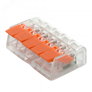 Клемма монтажная компактная 5-проводная, 32395