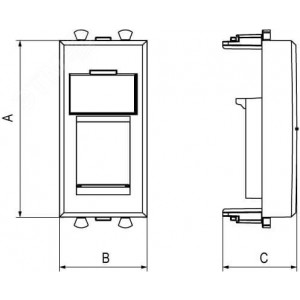 Адаптер для Keystone 1мод. Avanti 