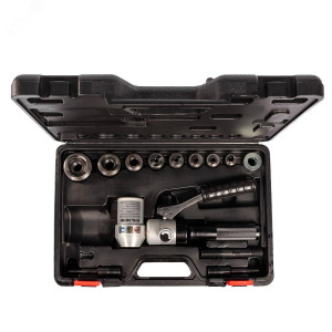 Пресс гидравлический ручной для пробивки отверстий ПГРОУ-60А серия ПРОФИ