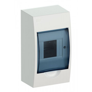 Корпус ЩРН-П-4 Krepta 3 IP41 навесной пластик. бел. MKP12-N-04-40-20