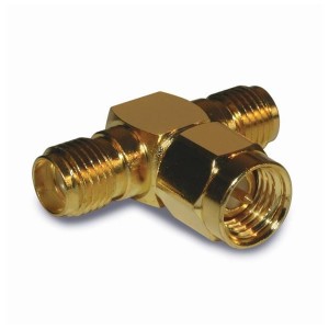132217, РЧ адаптеры - Т-образные SMA JACK PLUG JACK TEE ADAPTER